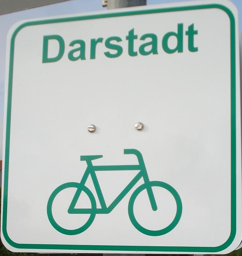 Fahrradweg Darstadt